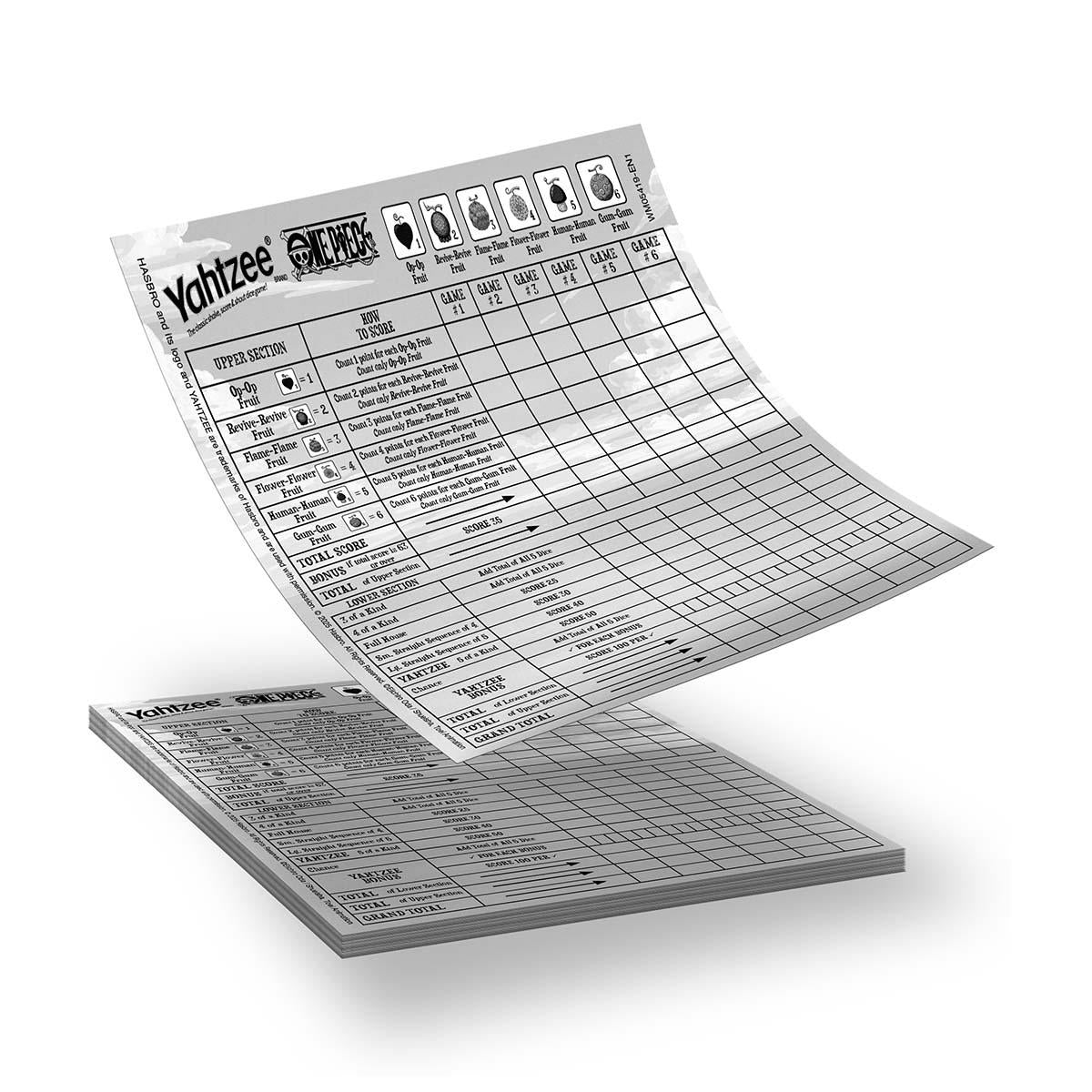 One Piece Yahtzee - Roll for the Devil Fruits! - Trò chơi xúc xắc hải tặc Mũ Rơm - Winning Moves - Hình ảnh bổ sung 5