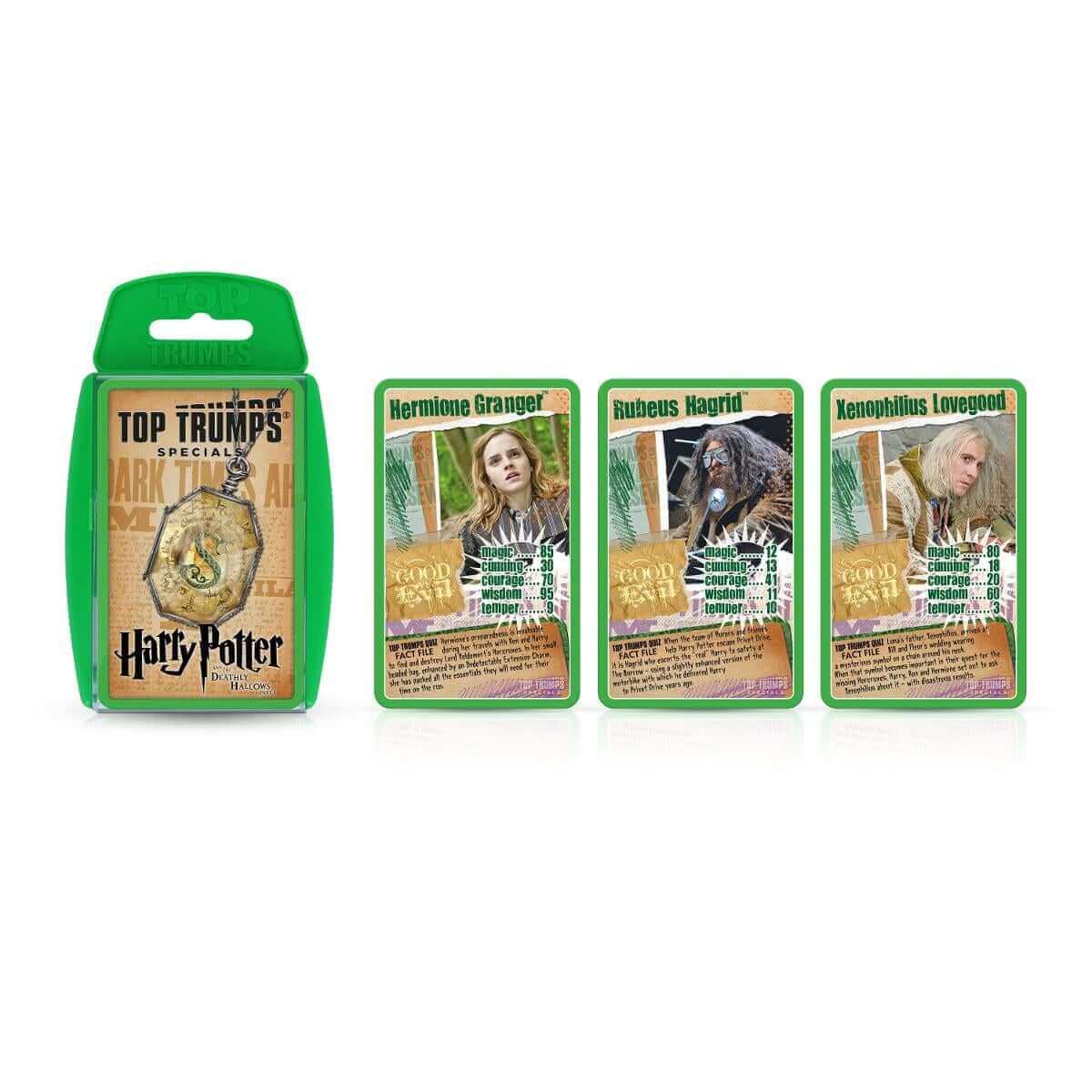 Harry Potter & The Deathly Hallows Part 1 Top Trumps Card Game - Thẻ Bài Board Game Sưu Tầm Winning Moves - Hình ảnh bổ sung 5