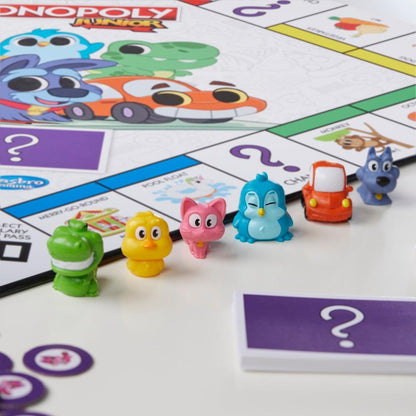 Monopoly Junior - Cờ Tỷ Phú Cho Trẻ Em (Bàn Cờ 2 Mặt, 2 Trong 1)