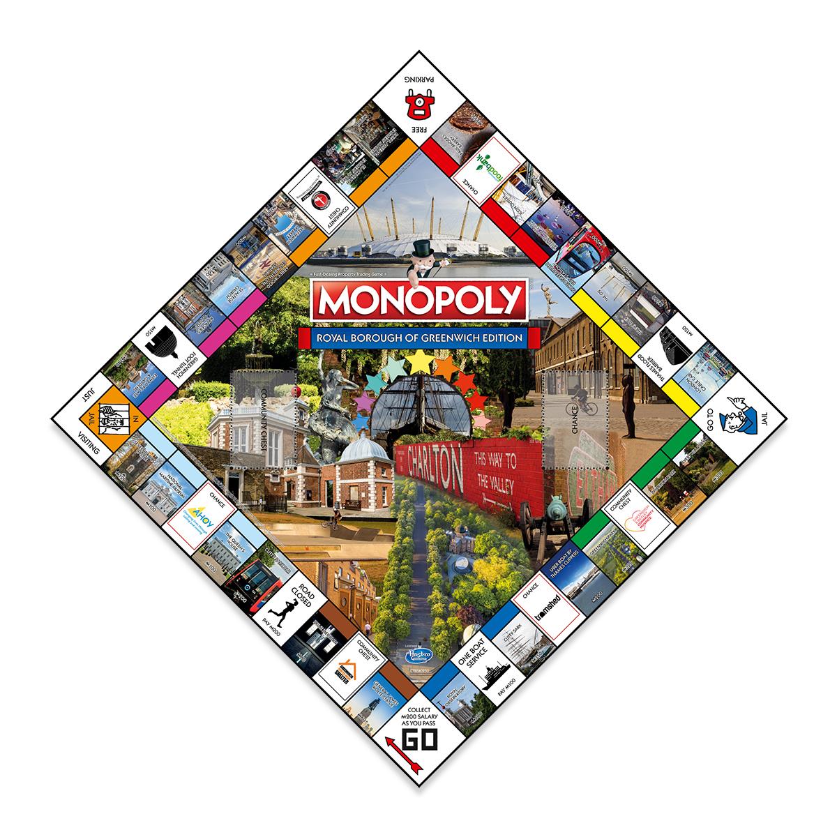 Royal Borough of Greenwich Monopoly Board Game - Cờ Tỷ Phú Bản Đặc Biệt - Winning Moves - Hình ảnh bổ sung 6