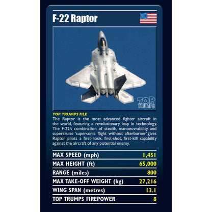 Ultimate Military Jets Top Trumps Card Game - Trò Chơi Thẻ Bài Máy Bay Quân Sự - Winning Moves - Góc nhìn khác 3