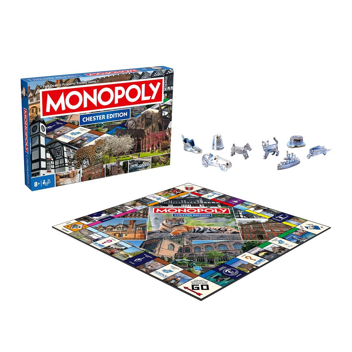 Chester Monopoly Board Game - Trò chơi cờ tỷ phú phiên bản Chester - Winning Moves - Hình ảnh chi tiết 2