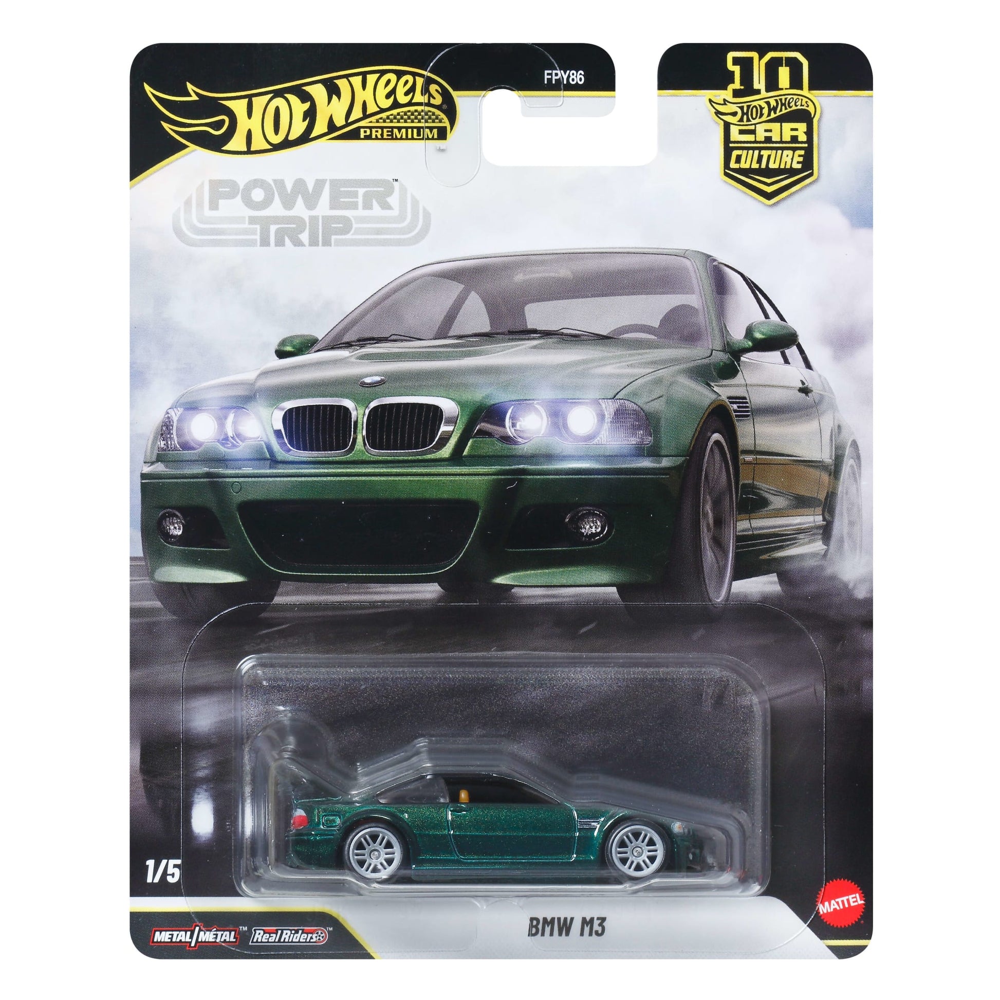 Hot Wheels Premium Car Culture 2-Pack 2004 Volkswagen Gold R32 & Volkswagen Golf MK7