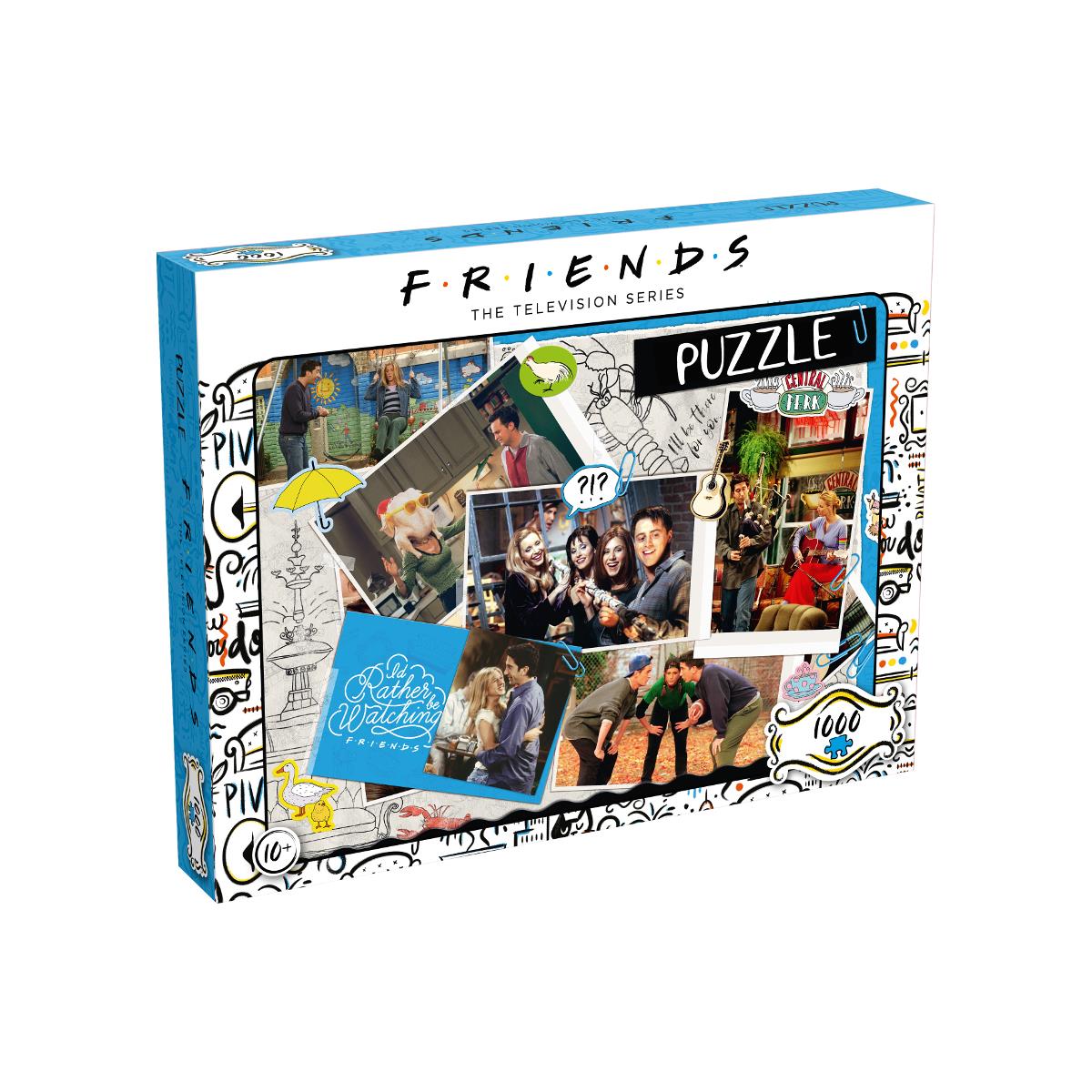 Friends Scrapbook 1000 Piece Jigsaw Puzzle - Bộ Xếp Hình 1000 Mảnh - Winning Moves - Hình ảnh sản phẩm
