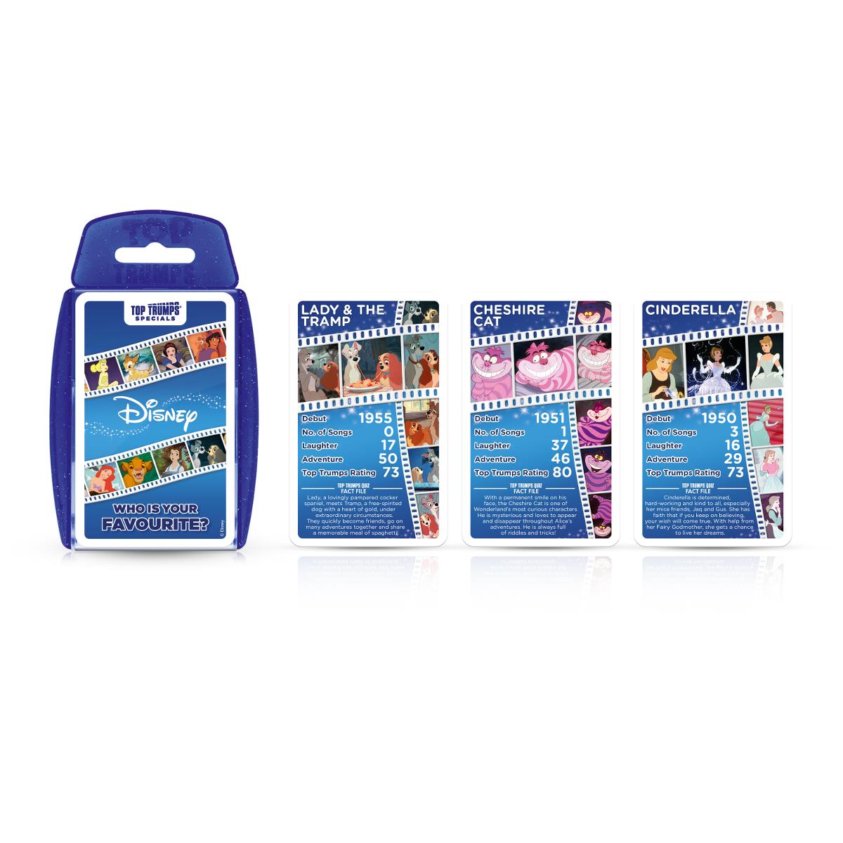 Disney Classics Top Trumps Card Game - Trò Chơi Thẻ Bài Disney - Winning Moves - Hình ảnh bổ sung 5