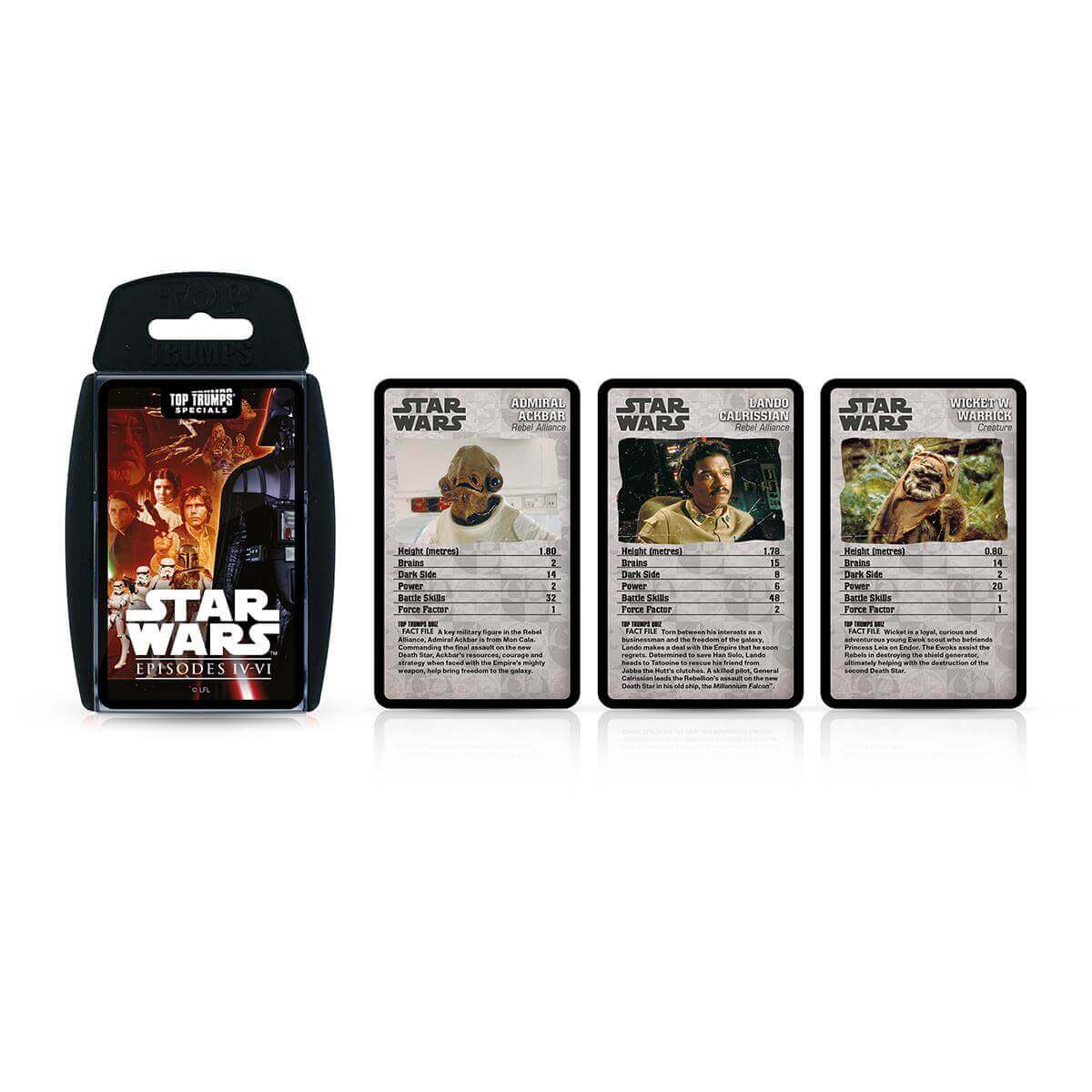 Star Wars Episodes 4-6 Top Trumps Card Game - Trò Chơi Thẻ Bài Chiến Thuật - Winning Moves - Hình ảnh bổ sung 5