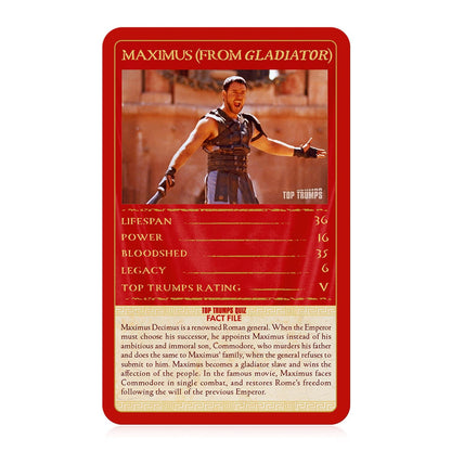 The Roman Empire Top Trumps Limited Edition Card Game - Trò Chơi Thẻ Bài Lịch Sử La Mã - Winning Moves - Hình ảnh chi tiết 2