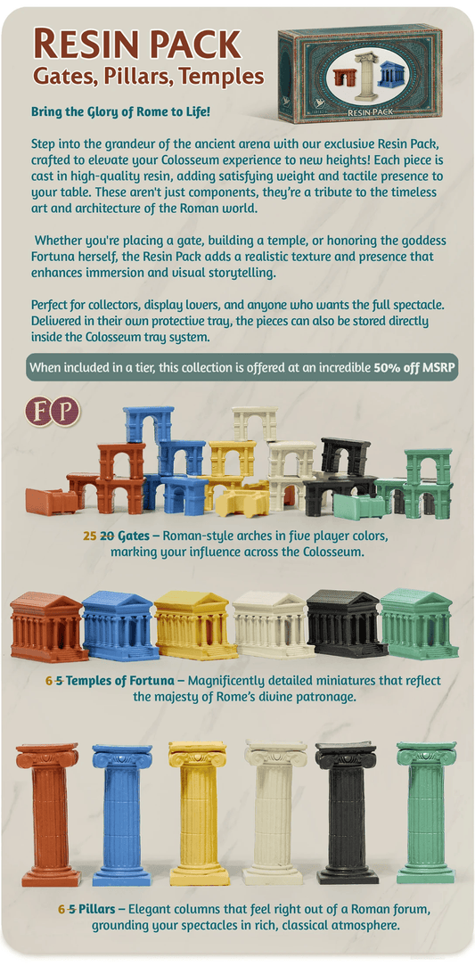 Colosseum: The Grand Spectacle Senator Pledge (Kickstarter Pre-Order Special)