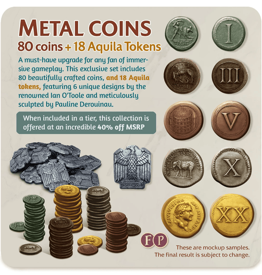 Colosseum: The Grand Spectacle Senator Pledge (Kickstarter Pre-Order Special)