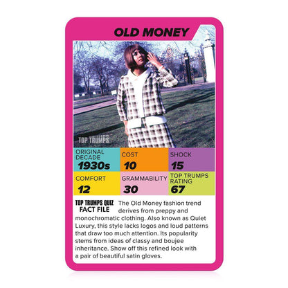 Top Trumps Gen Z - Guide to Fashion Trends Card Game - Trò Chơi Thẻ Bài Xu Hướng Thời Trang - Winning Moves - Góc nhìn khác 3