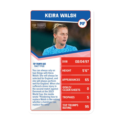 Top Trumps - England Womens Football Stars Edition Trò Chơi Thẻ Bài Bóng Đá Nữ Winning Moves - Góc nhìn khác 3