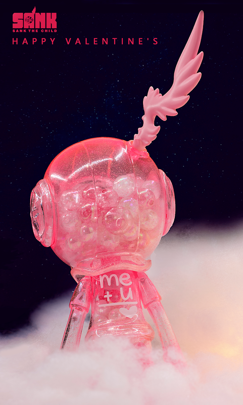 Little Sank - Pink Cloud - Mô hình Art Toy Cao Cấp - Sank Toys - Hình ảnh chi tiết 2