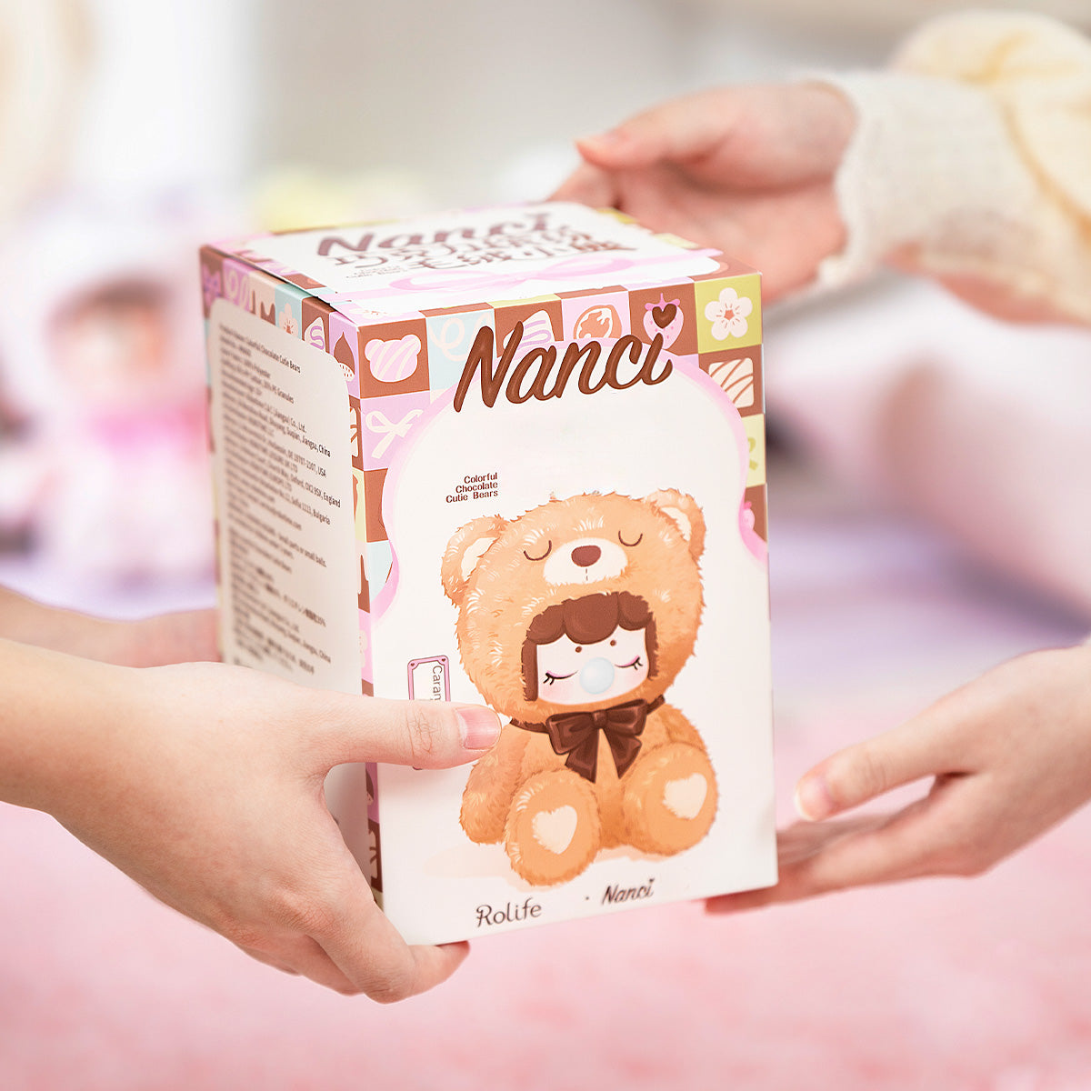 Nanci Plush Chocolate Bear - Gấu bông bí ẩn - Rolife