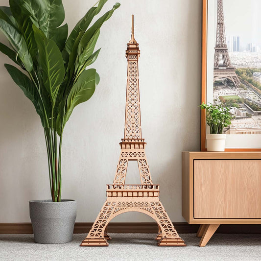 Rolife 3D Wooden Puzzle - Eiffel Tower Plus TGC02 - Mô hình gỗ lắp ráp 3D - Rolife