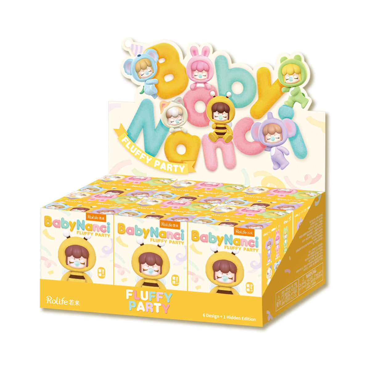 Rolife Surprise Figure Dolls - BabyNanci Fluffy Party NCXX - Mô hình Blind Box - Rolife