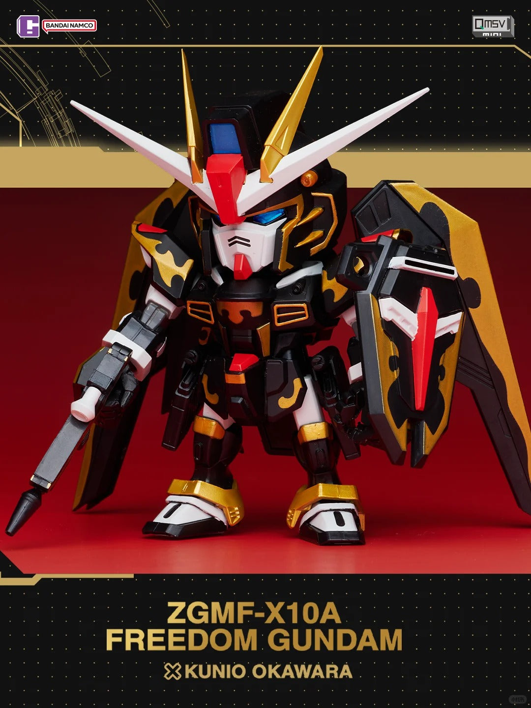 QMSV MINI Artist Collaboration Blind Box - Mô Hình Art Toy Gundam Nghệ Thuật QMSV