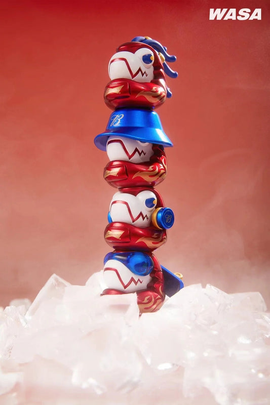 Budweiser x Wasa Chameleon - Mô hình Blind Box Art Toy chính hãng Wasa Toys - Hình ảnh sản phẩm