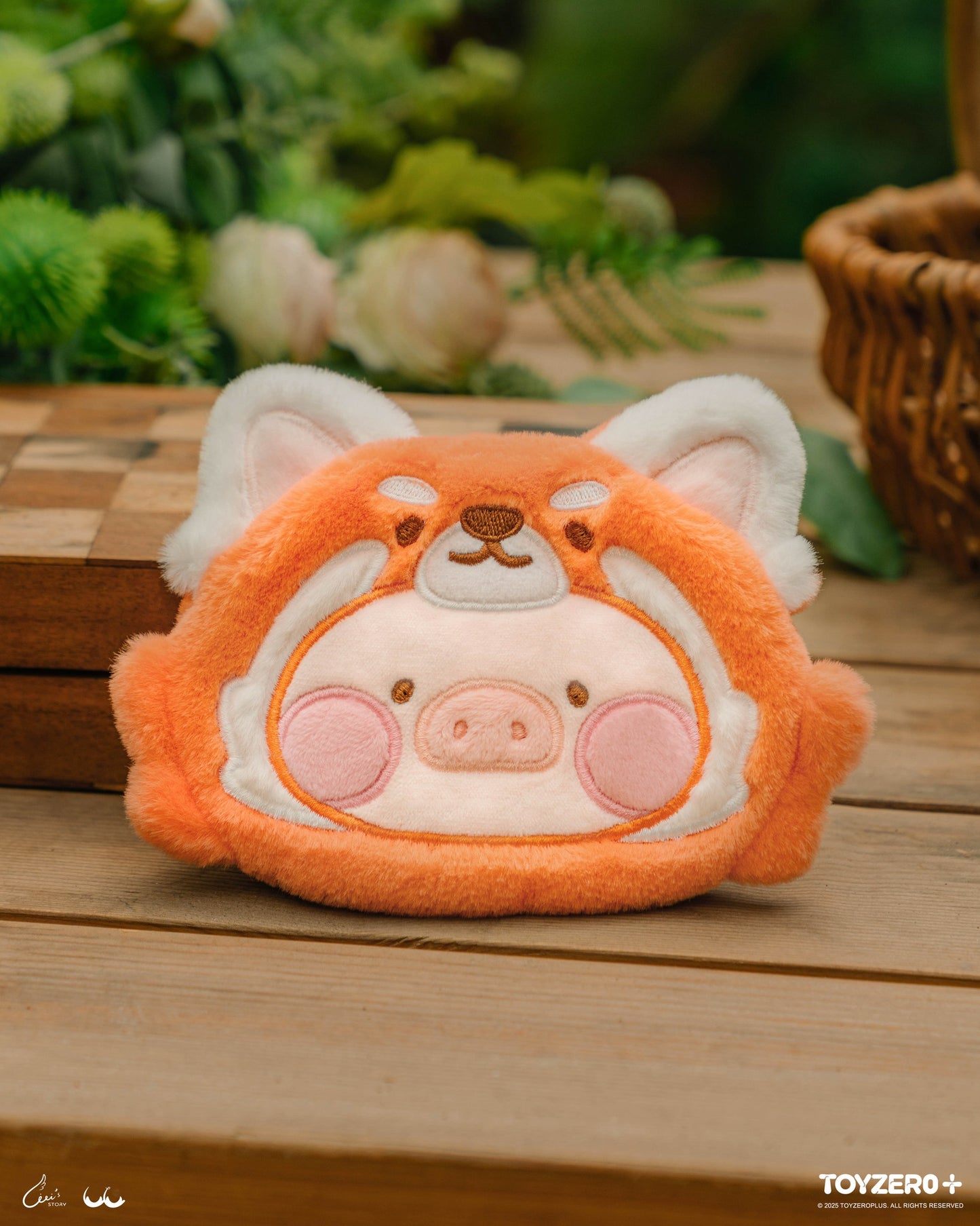 LuLu the Piggy Animal Party - Plush Pouch - Blindbox Túi Vải Bông Chính Hãng TOYZERO+ - Hình ảnh chi tiết 2
