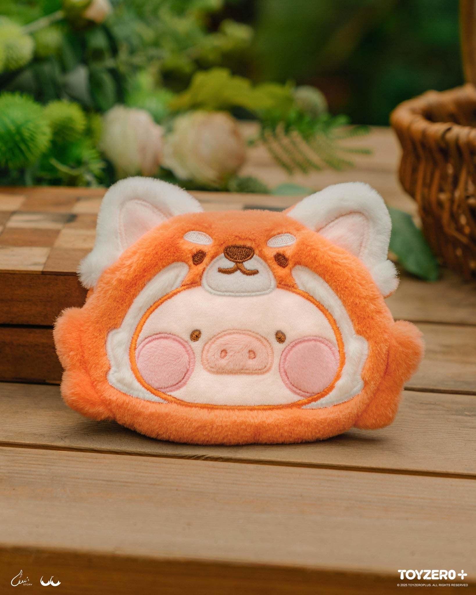 LuLu the Piggy Animal Party - Plush Pouch - Blindbox Túi Vải Bông Chính Hãng TOYZERO+ - Hình ảnh chi tiết 2