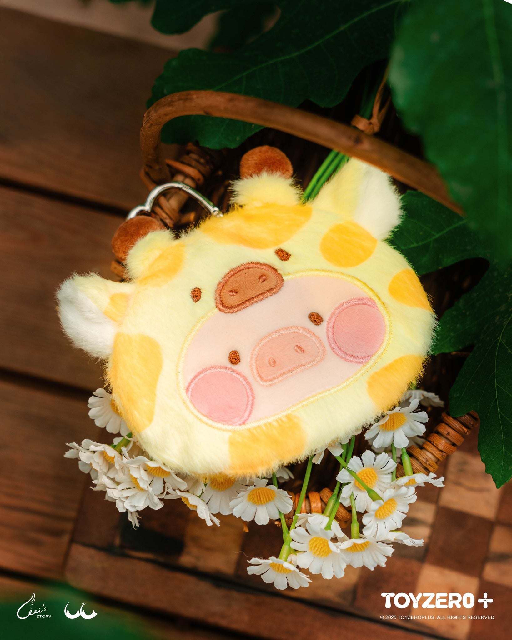 LuLu the Piggy Animal Party - Plush Pouch - Blindbox Túi Vải Bông Chính Hãng TOYZERO+ - Hình ảnh bổ sung 4
