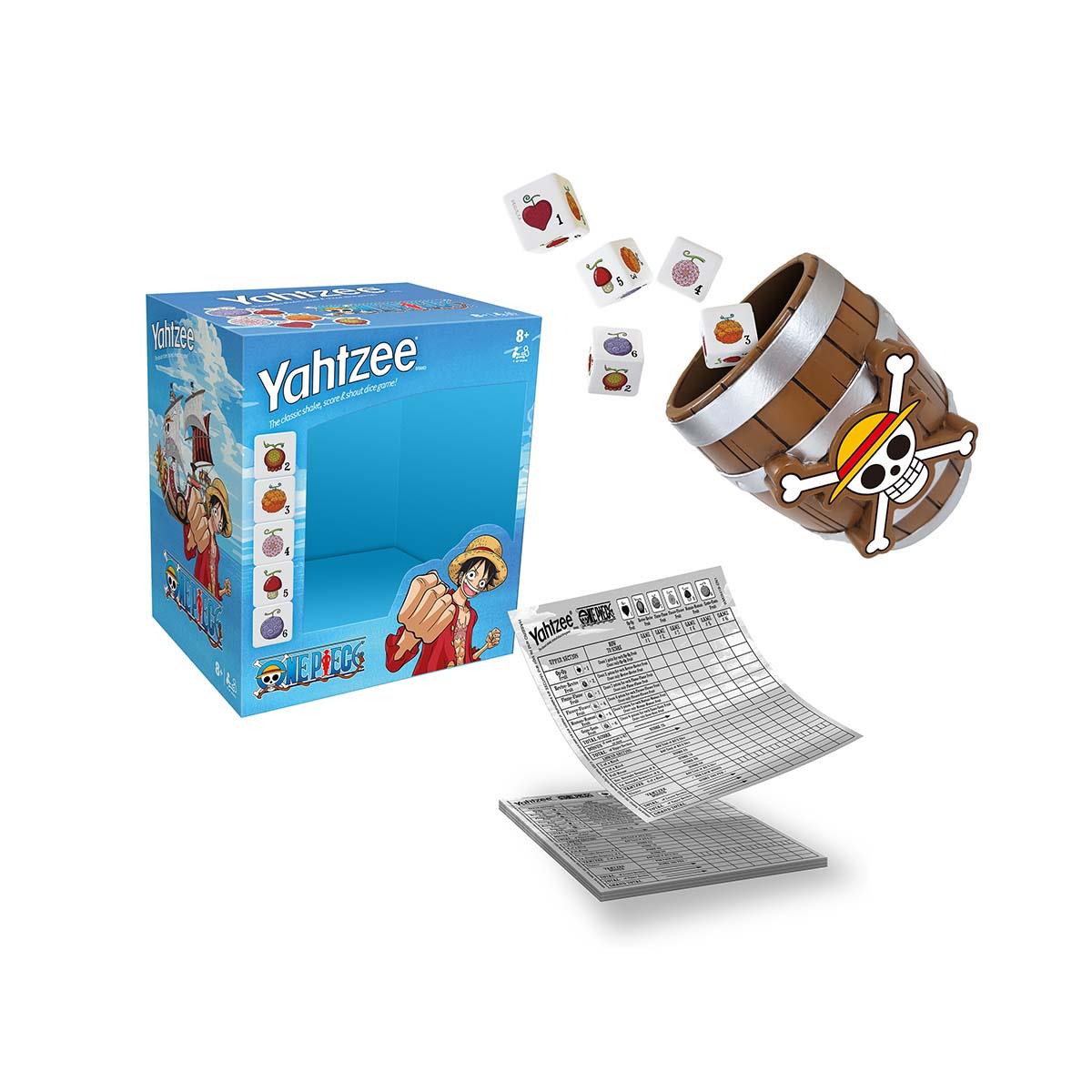One Piece Yahtzee - Roll for the Devil Fruits! - Trò chơi xúc xắc hải tặc Mũ Rơm - Winning Moves - Hình ảnh chi tiết 2