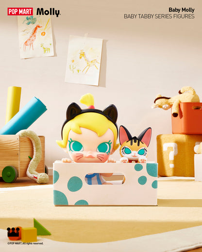 Baby Molly & Baby Tabby Series Figures - Mô Hình Blindbox Chính Hãng - Pop Mart