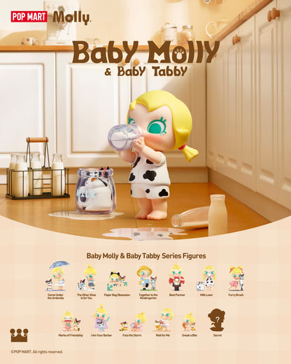 Baby Molly & Baby Tabby Series Figures - Mô Hình Blindbox Chính Hãng - Pop Mart
