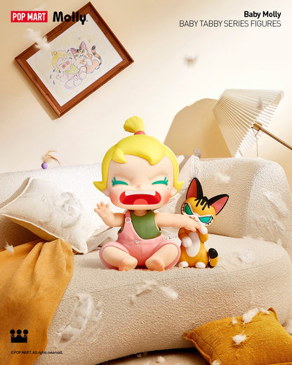 Baby Molly & Baby Tabby Series Figures - Mô Hình Blindbox Chính Hãng - Pop Mart