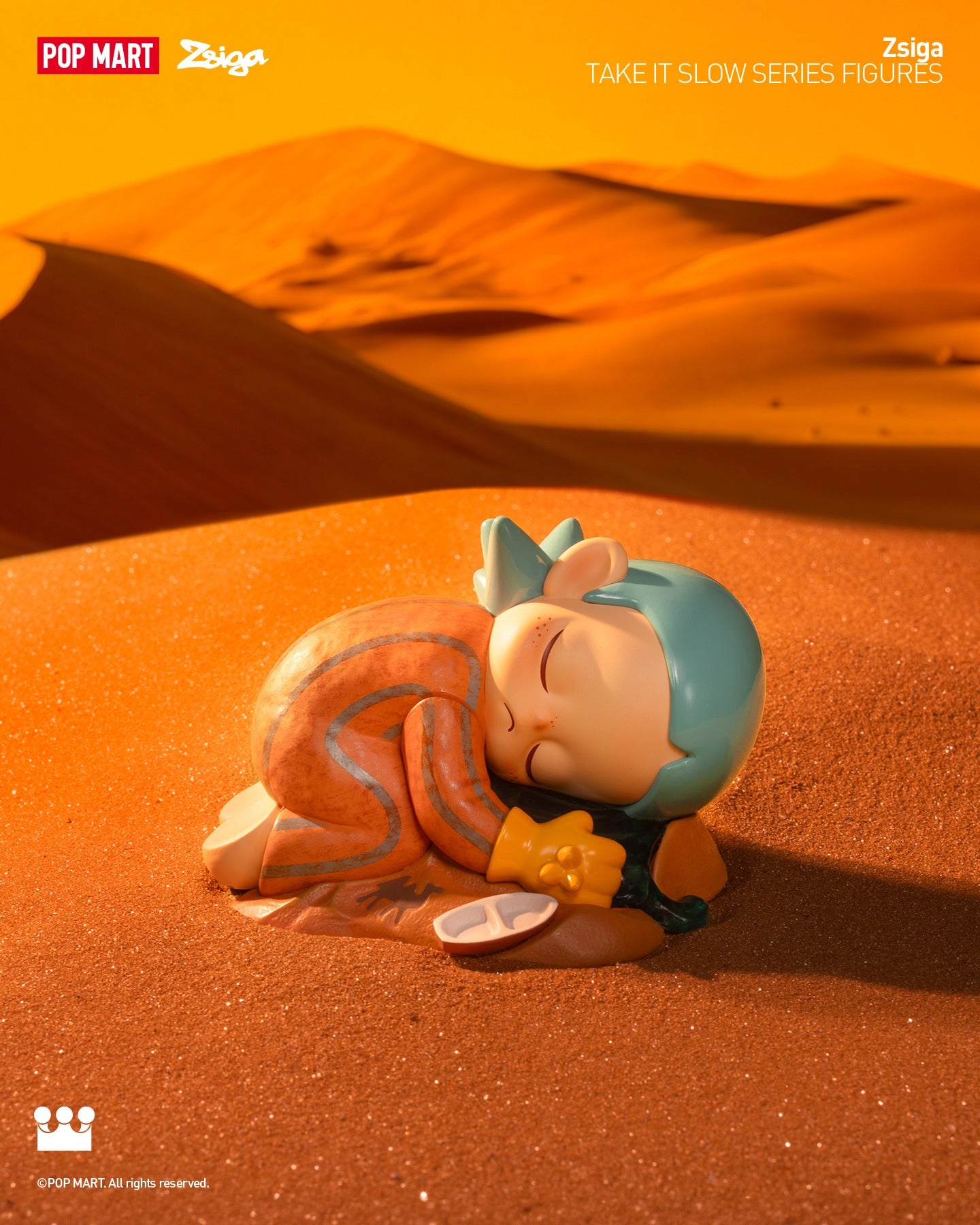 Zsiga Take It Slow Series Figures - Mô Hình Blind Box Pop Mart