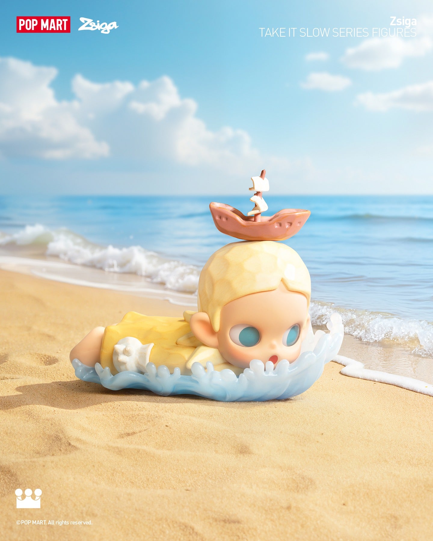 Zsiga Take It Slow Series Figures - Mô Hình Blind Box Pop Mart
