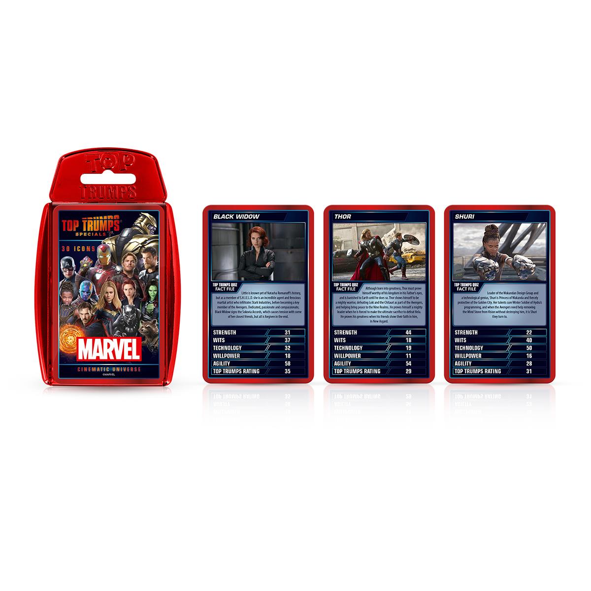 Marvel Cinematic Universe Top Trumps Card Game - Trò Chơi Thẻ Bài Siêu Anh Hùng - Winning Moves - Hình ảnh bổ sung 5