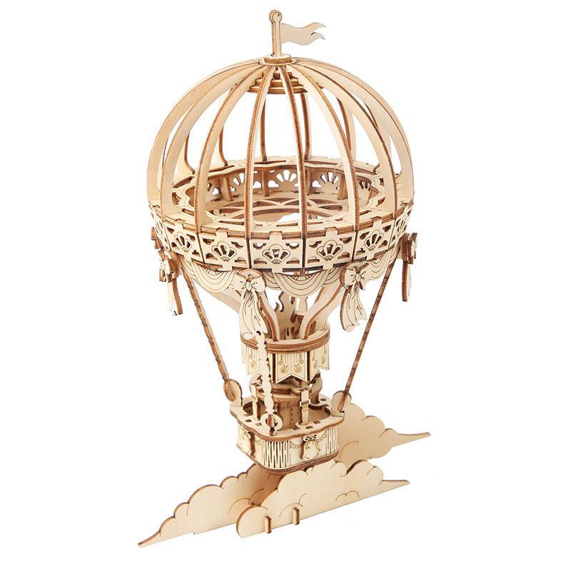 Rolife Modern 3D Wooden Puzzle - Hot Air Balloon TG406 - Mô hình gỗ 3D lắp ráp - Rolife