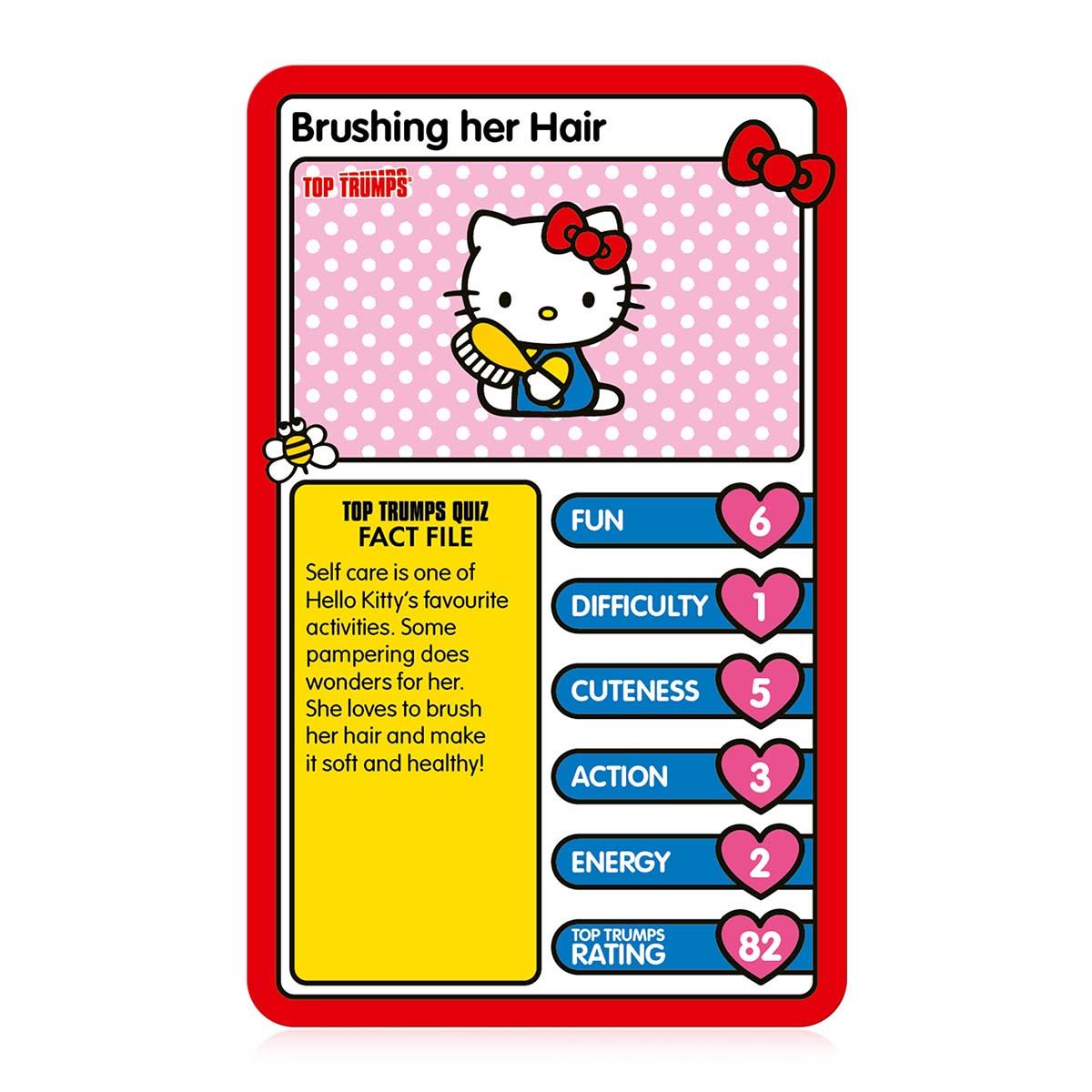 Hello Kitty Top Trumps Card Game - Trò chơi thẻ bài trẻ em - Winning Moves - Góc nhìn khác 3