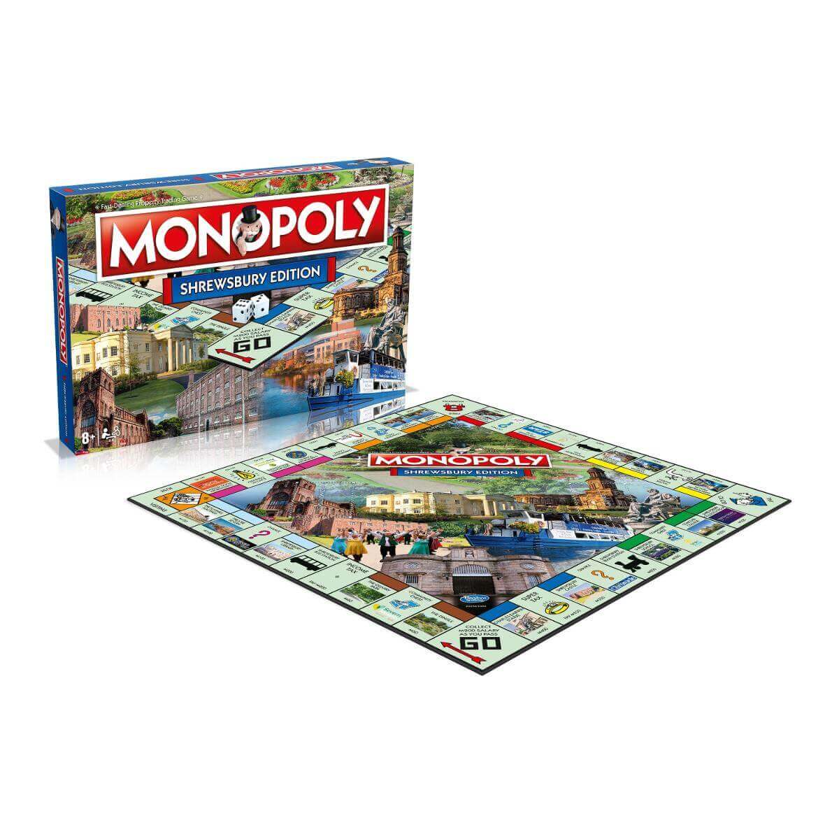 Shrewsbury Monopoly Board Game - Special Edition - Cờ Tỷ Phú Phiên Bản Đặc Biệt - Winning Moves