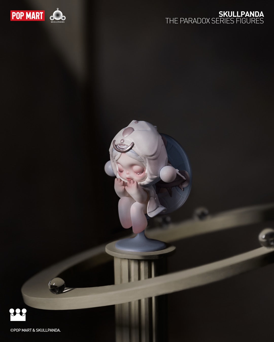 SKULLPANDA The Paradox Series Figure - Mô Hình Blind Box Art Toy Chính Hãng Pop Mart