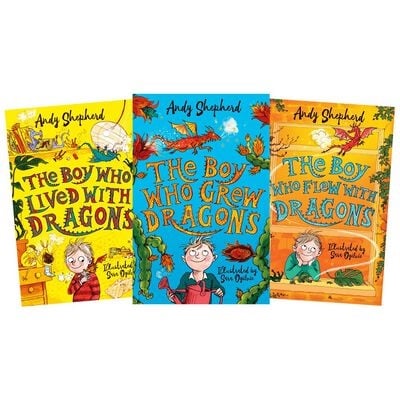 The Boy who grew Dragons collection 3 books