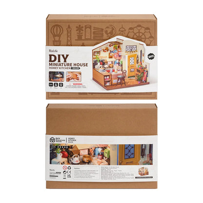 Rolife DIY Miniature House - Cozy Kitchen DG159 - Mô hình nhà gỗ tí hon DIY - Rolife DG159