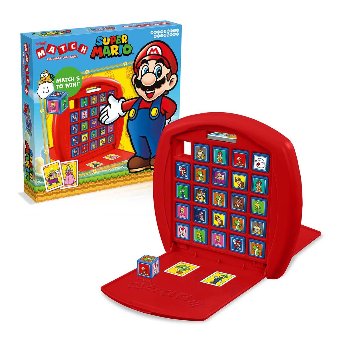 Super Mario Top Trumps Match - The Crazy Cube Game - Trò Chơi Nối 5 Khối Lập Phương - Winning Moves - Hình ảnh chi tiết 2
