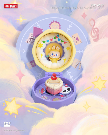 Romantic Ring Box Series 4 Scene Sets - Mô hình Blind Box Cảnh quan - Pop Mart