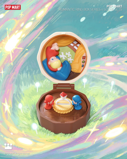 Romantic Ring Box Series 4 Scene Sets - Mô hình Blind Box Cảnh quan - Pop Mart