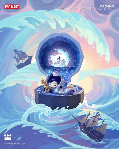 Romantic Ring Box Series 4 Scene Sets - Mô hình Blind Box Cảnh quan - Pop Mart