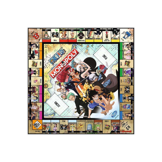 One Piece Monopoly Board Game - Dressrosa Adventure - Cờ Tỷ Phú Anime Winning Moves
