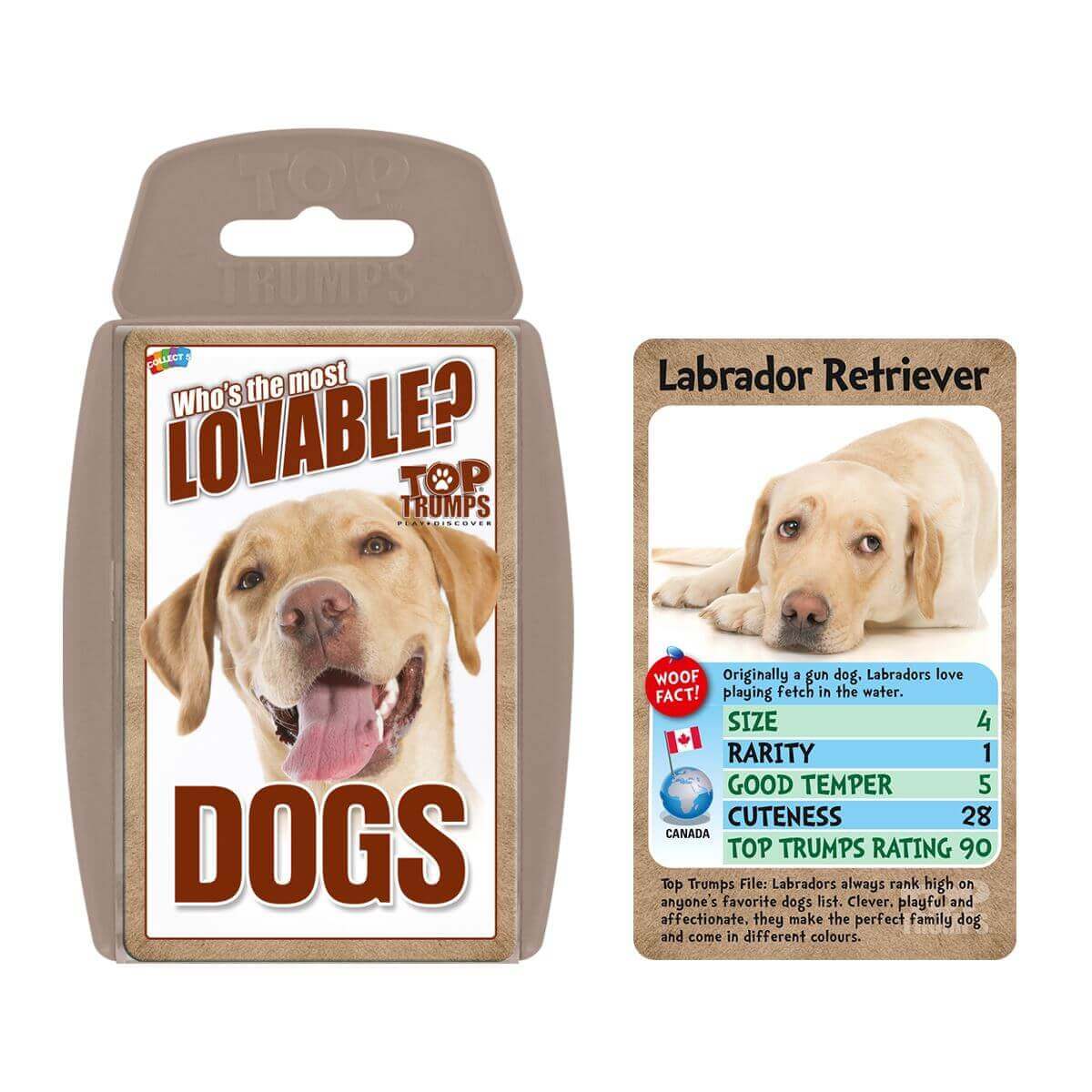 Cute Animals Top Trumps 3 Pack Bundle - Bộ 3 Trò Chơi Thẻ Bài Động Vật - Winning Moves - Góc nhìn khác 3