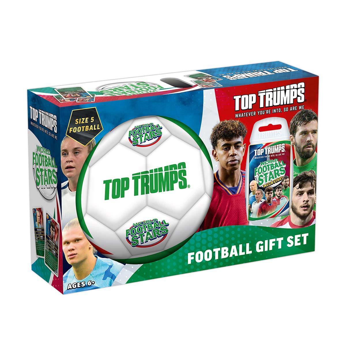 World Football Stars Top Trumps Card Game & Football Gift Set - Bộ Quà Tặng Bóng Đá & Thẻ Bài - Winning Moves - Hình ảnh sản phẩm