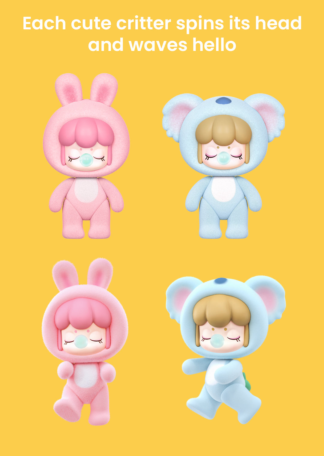 Rolife Surprise Figure Dolls - BabyNanci Fluffy Party NCXX - Mô hình Blind Box - Rolife