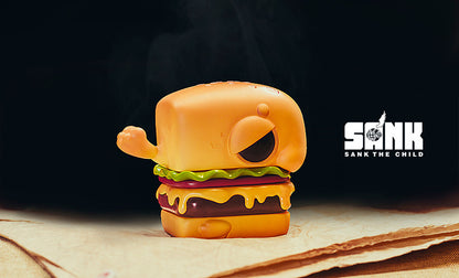 Hamburger Seal - Mô Hình Art Toy Cao Cấp Sank Toys - Hình ảnh bổ sung 4