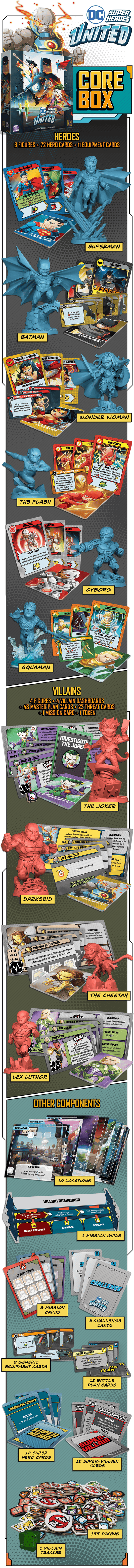 DC Super Heroes United: Super Friends Core Game Pledge (Kickstarter Pre-Order Special)