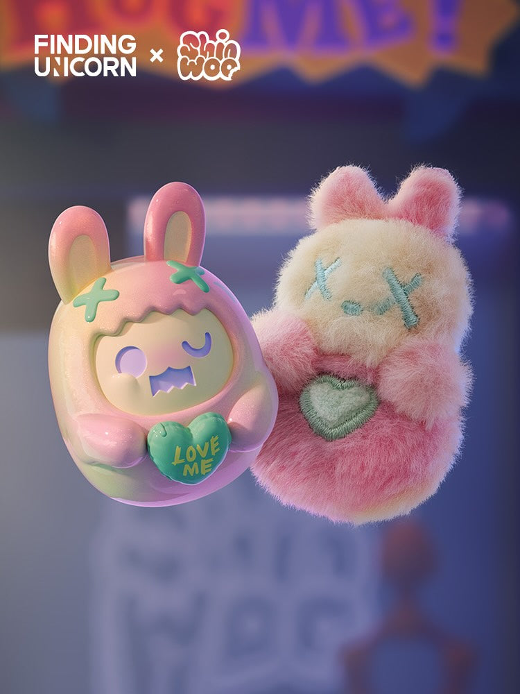 Shinwoo Hug Me Mini Blind Box Series - Mô Hình Blind Box Art Toy Finding Unicorn