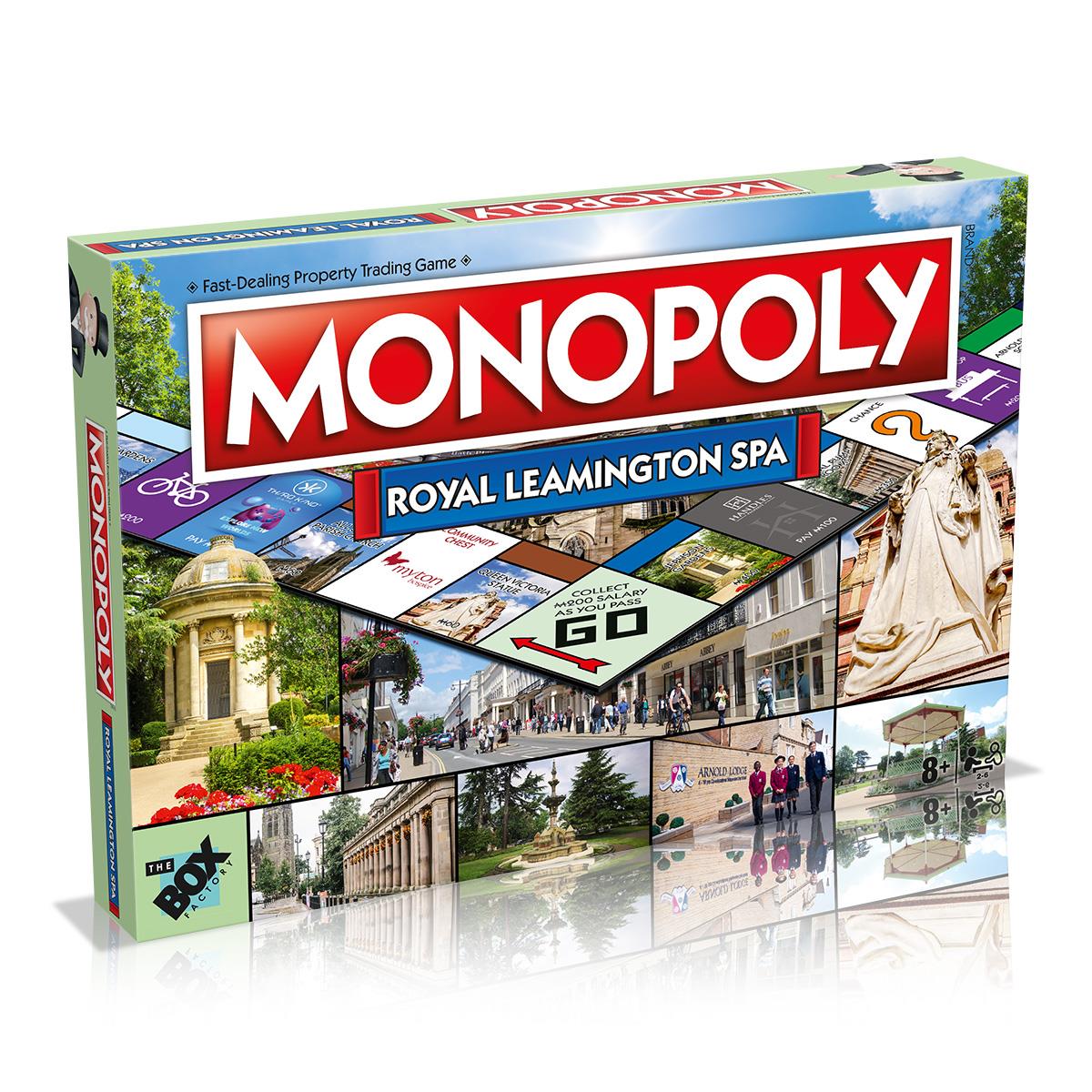 Leamington Spa Monopoly Board Game - Cờ Tỷ Phú Phiên Bản Đặc Biệt - Winning Moves - Hình ảnh sản phẩm
