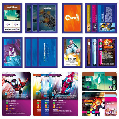 Cờ Tỷ Phú Monopoly Flip Edition: Marvel Board Game cho 2-4 người chơi, 8+